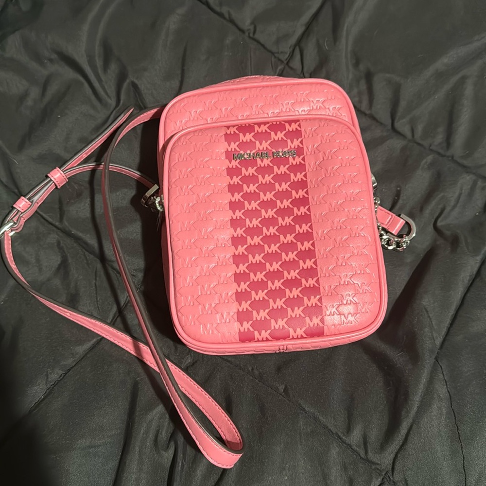 Pink Michael Kors crossbody bag